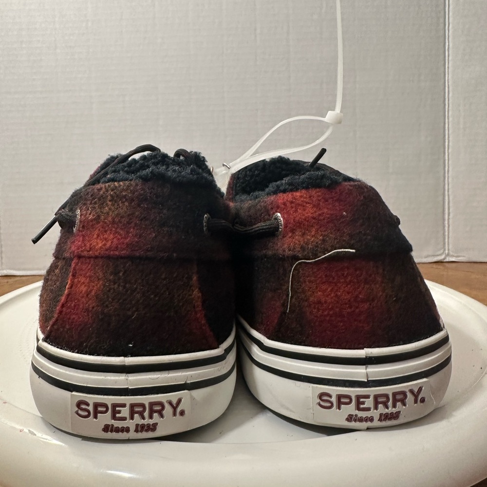 🆕Sperry Men's Buffalo Plaid Wool Sneakers - Picture 7 of 13
